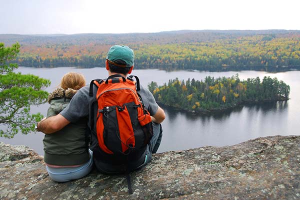 Lake George NY hiking on the Pinnacle trailhead