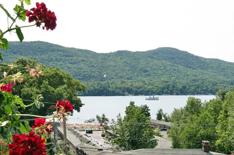 Overlooking Lake George