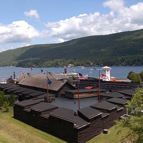 Fort William Henry in Lake George NY