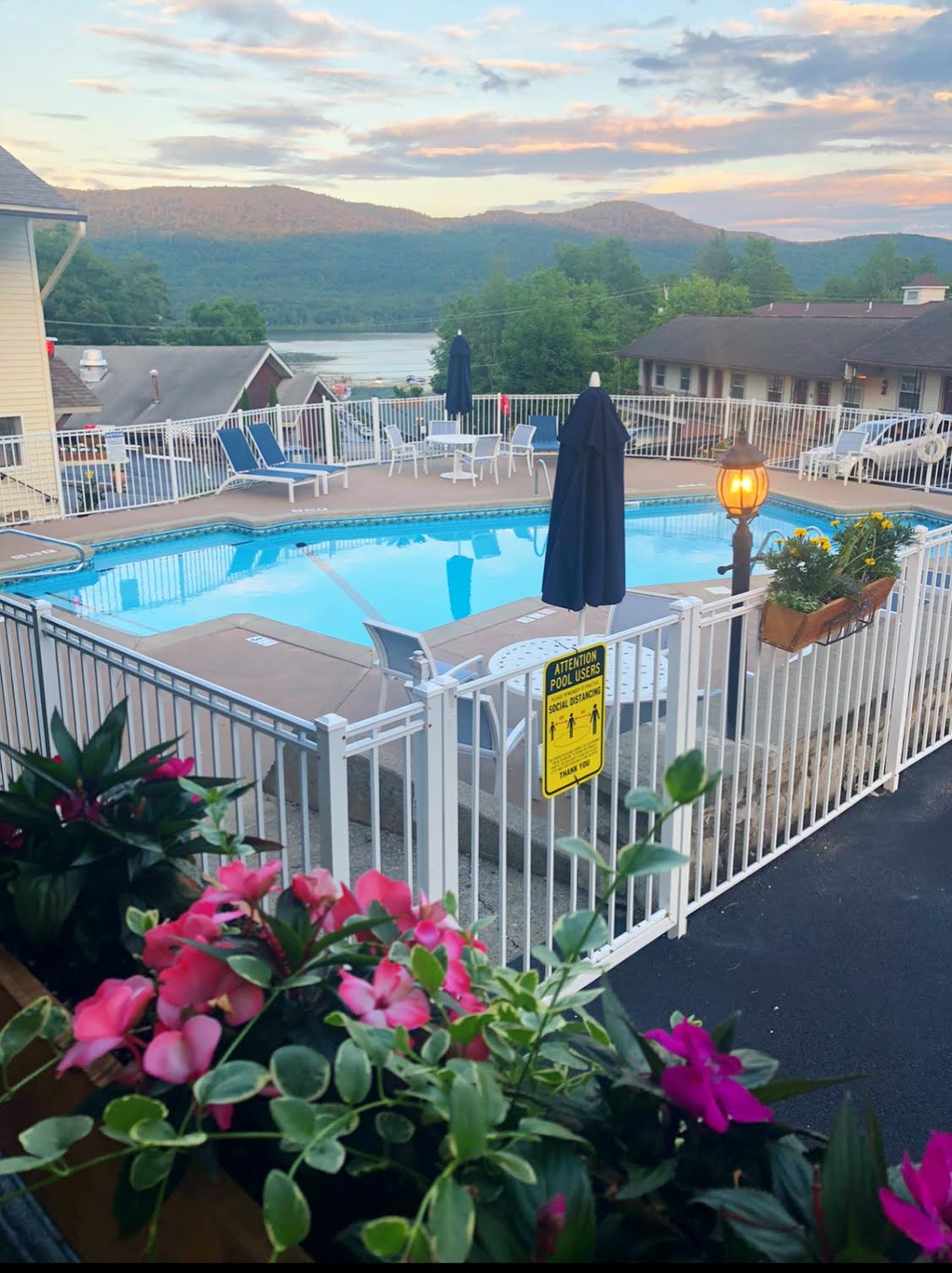 Poolside End View